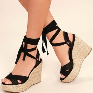 Espradille Wedges NEVER WORN size 7
